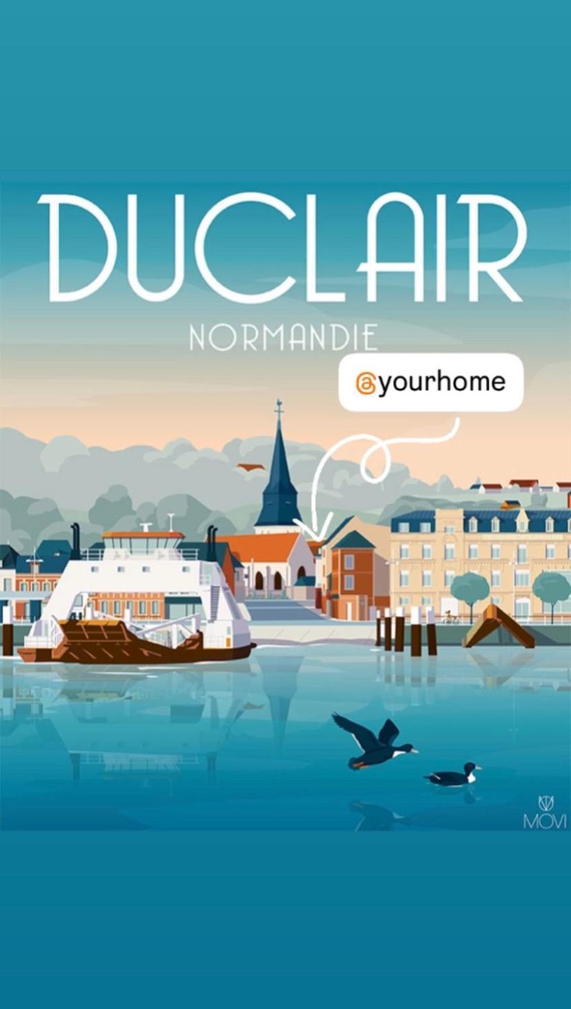 La Seine En Couleurs Apartman Duclair Kültér fotó